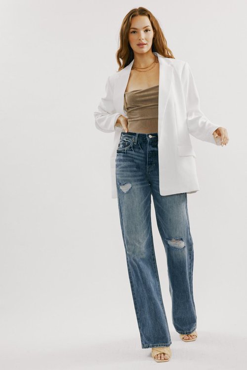 Ultra High Rise Flare Jeans