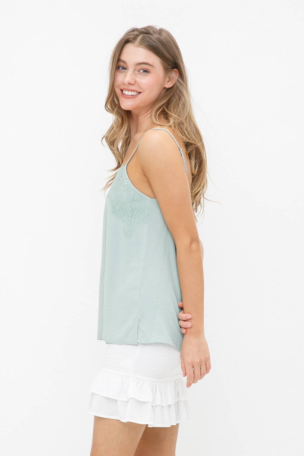 Airflow Lace Cami Top