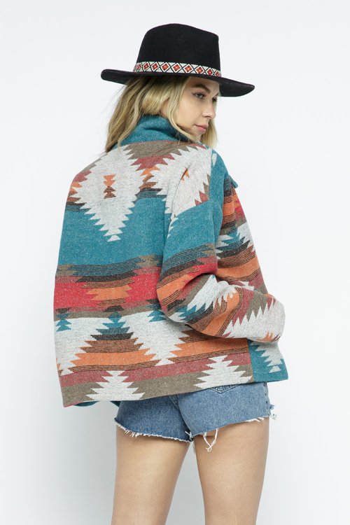 Aztec Pattern Jacket
