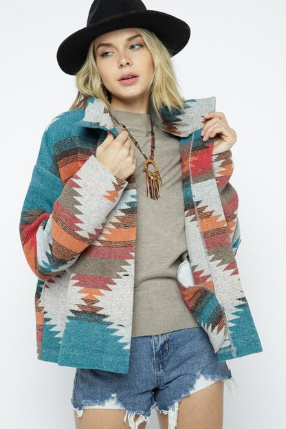 Aztec Pattern Jacket