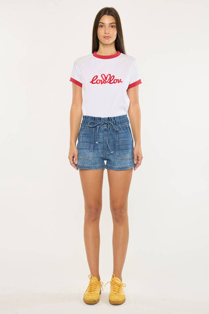 PAPER BAG SHORTS