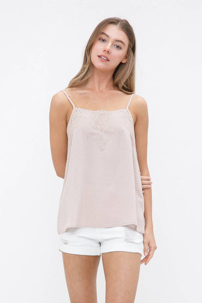 Airflow Lace Cami Top