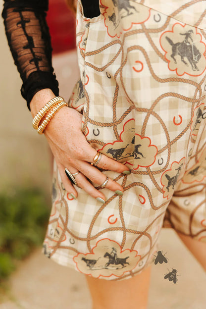 Gingham Reata Romper