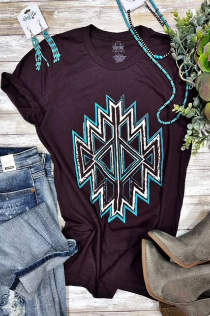 Kyndal Aztec Tee