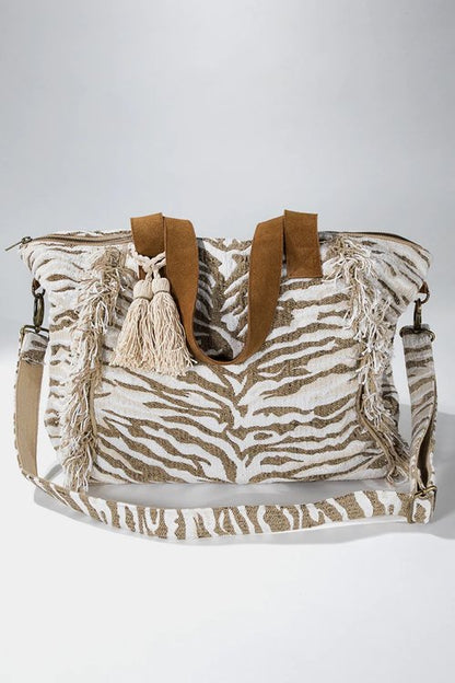 Tiger Motif Bag