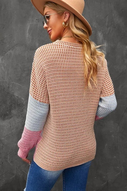 Color Block Top