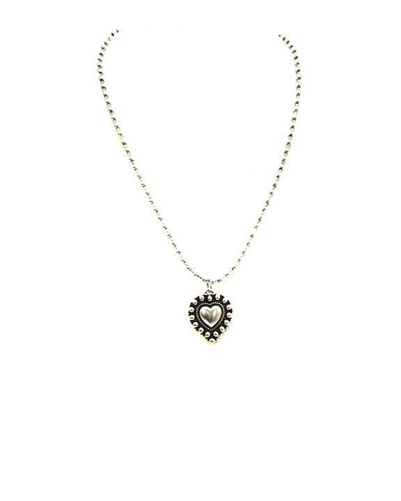 Western Small Heart Bubble Necklace