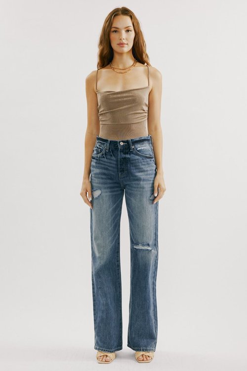 Ultra High Rise Flare Jeans