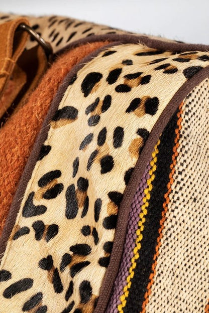 Animal Print Weekender Bag
