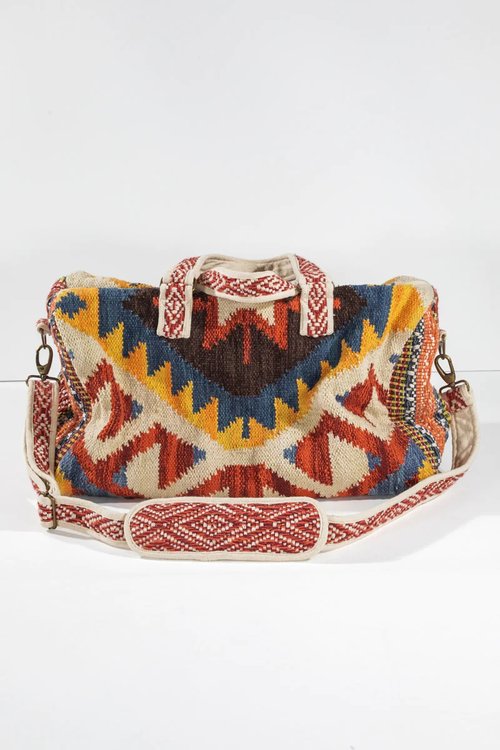 Boho Chic Weekender Bag